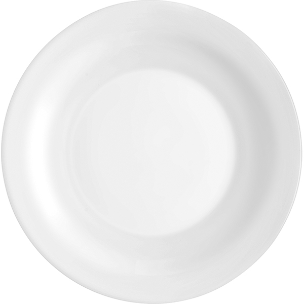 картинка Тарелка пирожковая D=155,H=16,8мм.«Кейрвейр» стекло белый 