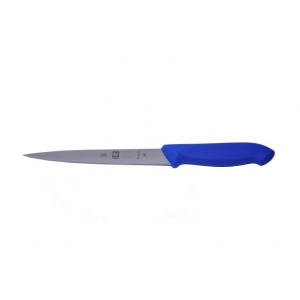картинка Нож рыбный филейный 180/300 мм. пластик. ручка синий HoReCa 