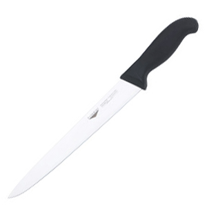картинка Нож для нарезки мяса L=38/25,B=3см черный 