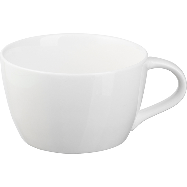 картинка Чашка чайная 250мл.D=55,H=90мм «Полар» фарфор белый 