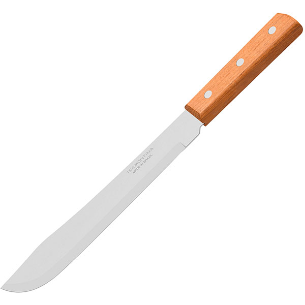 картинка Нож для нарезки мяса L=260/125, B=30мм.сталь, дерево коричнев. 