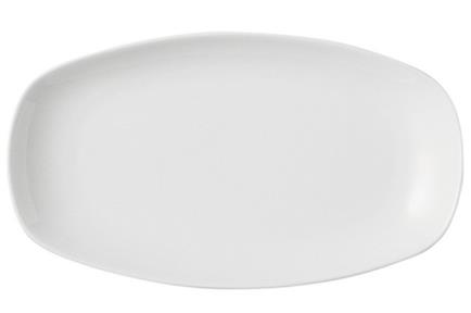 картинка Тарелка овальная 19х11 CM, Белый LEBON 