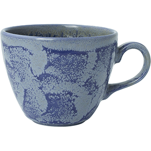 картинка Чашка чайная 228мл.D=9см.лазурн,белый.«Аврора Визувиус Ляпис» 