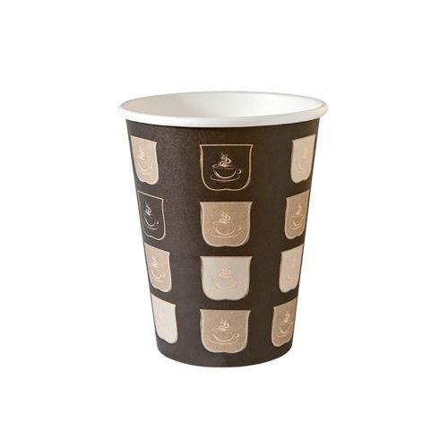 картинка Стакан картонный 1сл для горячих напитков 360 мл, 50шт/уп, (крышка 81210441) 