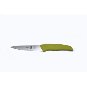 картинка Нож для овощей 120/220 мм. салатовый I-TECH 