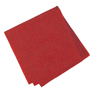 картинка Салфетки 24*24см (400шт) «Папирус» бум. салфет. H=16,L=25,B=12.5см, красный 