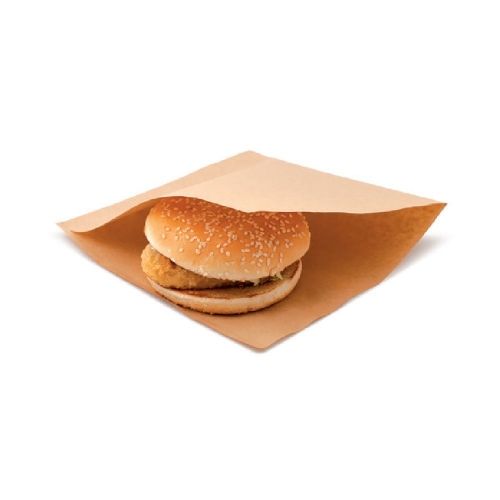 картинка Конверт для еды 12x12,2 см, крафт-бумага (цена за-100шт/уп)   GDP 
