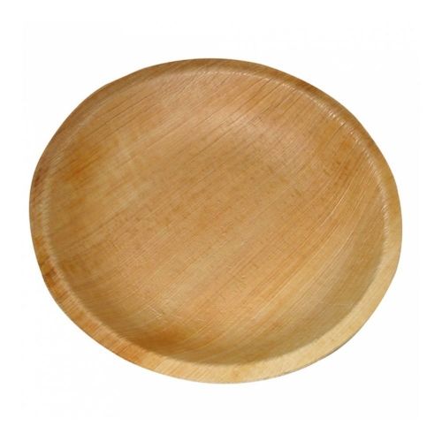 картинка Тарелка круглая из пальмовых листьев Ø 12,5x2см (цена за-25шт/уп) GDP 