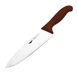 картинка Нож поварской L=23,B=3см коричнев. 
