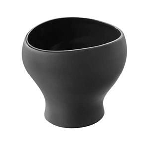 картинка Бульонная чашка 450мл черный фарфор 