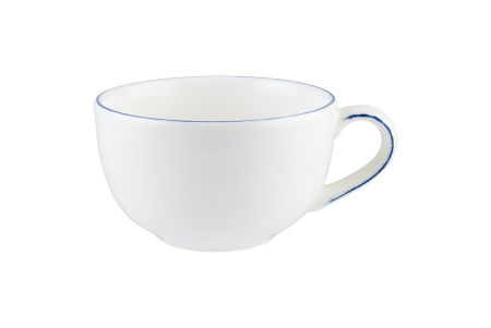 картинка Чашка 250 мл. чайная Ретро синий край (блюдце E101RIT04CT) 