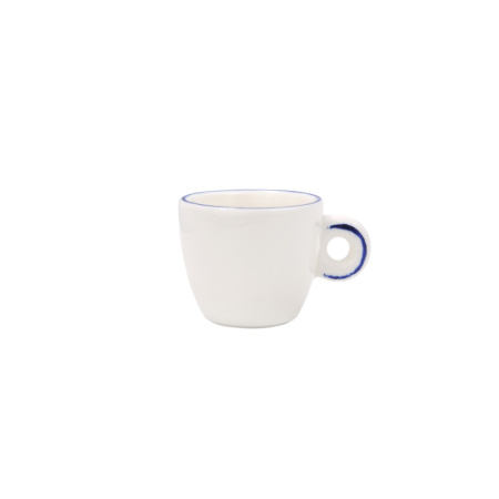 картинка Чашка 70 мл. кофейная Ретро синий край (блюдце E101BNC01ESP-T) 