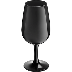 картинка Бокал для вина 230мл «Тэстер» стекло,черный 