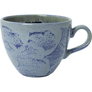 картинка Чашка чайная 350мл.D=10,5см.синий,голуб.«Аврора Визувиус Ляпис» 