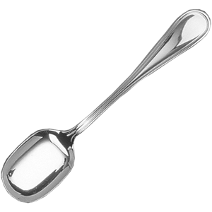 картинка Ложка для мороженого «Ансер» сталь нерж. L=140/45,B=4мм металлич. 