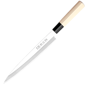 картинка Нож кухонный для сашими L=330/210,B=28мм.«Киото» односторонняя заточка 