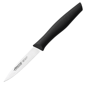 картинка Нож для чистки овощей и фруктов L=8,5см «Нова» черный 