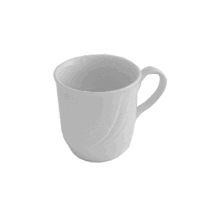 картинка Чашка чайная 210мл D=7.5,H=8.5,B=11см белый «Аркадия» фарфор 