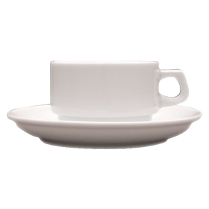 картинка Чашка чайная 250мл D=9,H=6,L=13см белый «Кашуб-хел» фарфор 