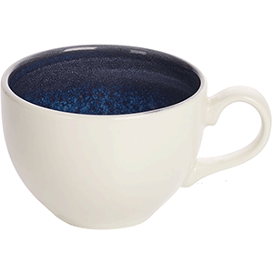 картинка Чашка чайная 228мл.D=9,H=6см.лазурн.,белый.«Визувиус Лапис» 