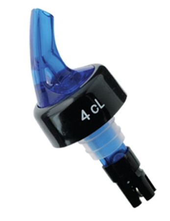 картинка Дозатор для бутылки 40 мл. 10 см. синий Tellier 