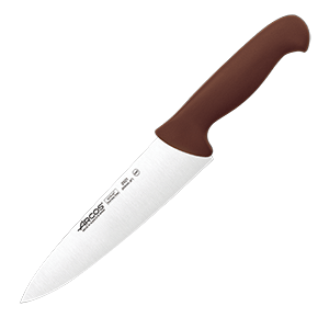 картинка Нож поварской L=20см «2900» коричневый 
