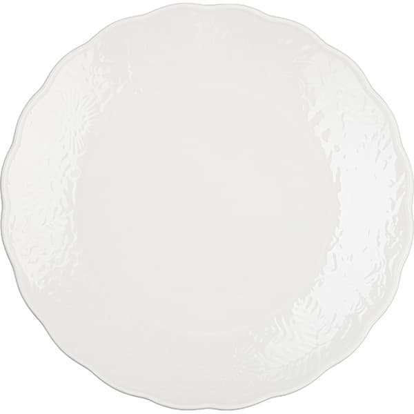 картинка Тарелка глубокая D=23,H=4см 650мл «Поэма Лейс» фарфор, белый 