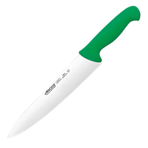 картинка Нож поварской L=387/250,B=51мм «2900» зеленый 