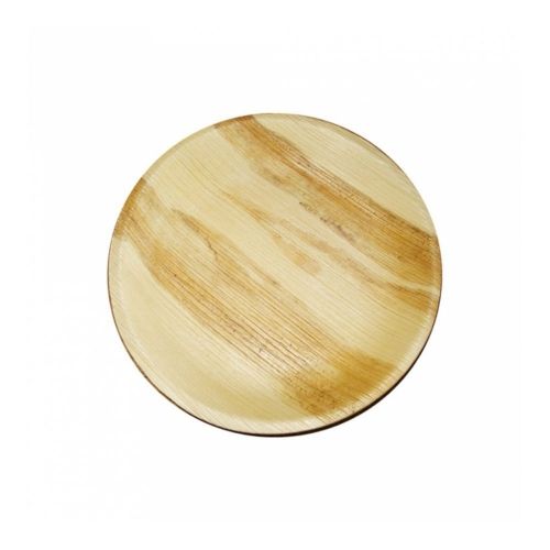 картинка Тарелка круглая из пальмовых листьев Ø 18x2см (цена за-25шт/уп) GDP 
