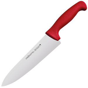 картинка Нож поварской L=34/20,B=4.5см красный 