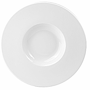 картинка Тарелка десертная 200мл D=27,H=3.5см белый «Это» фарфор 