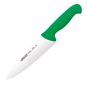 картинка Нож поварской L=333/200,B=50мм «2900» зеленый 