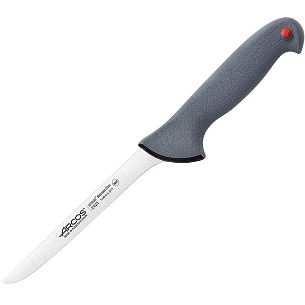 картинка Нож для обвалки мяса L=29/15см.«Колор проф» сталь нерж.,серый 
