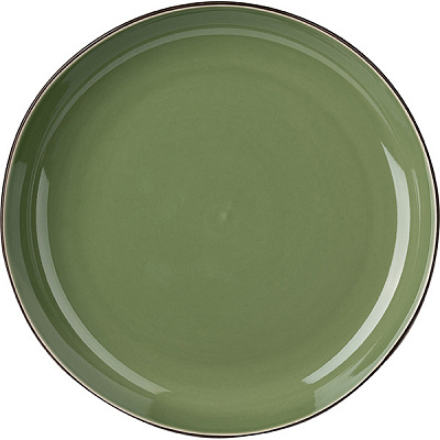 картинка Тарелка глубокая D=23см «Сейдж» фарфор,зелен.,бронз. 