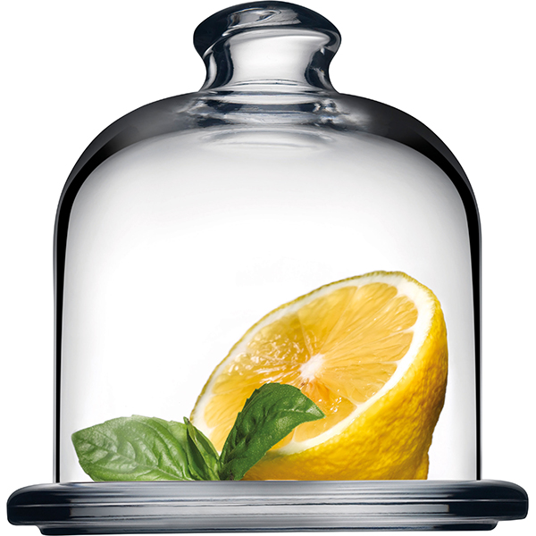 картинка Блюдо для лимона d=10 см. h=10,5 см.с крышкой 