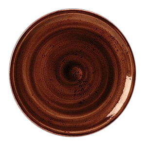 картинка Тарелка мелкая D=28см. терракот «Крафт» фарфор 