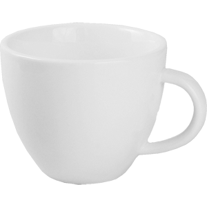 картинка Чашка чайная 200мл, D=83,H=62,L=108мм «Кунстверк» фарфор белый 