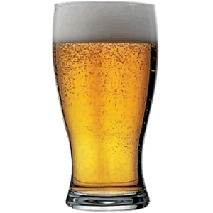 картинка Бокал для пива 290мл D=62/59,H=121мм «Тулип»  
