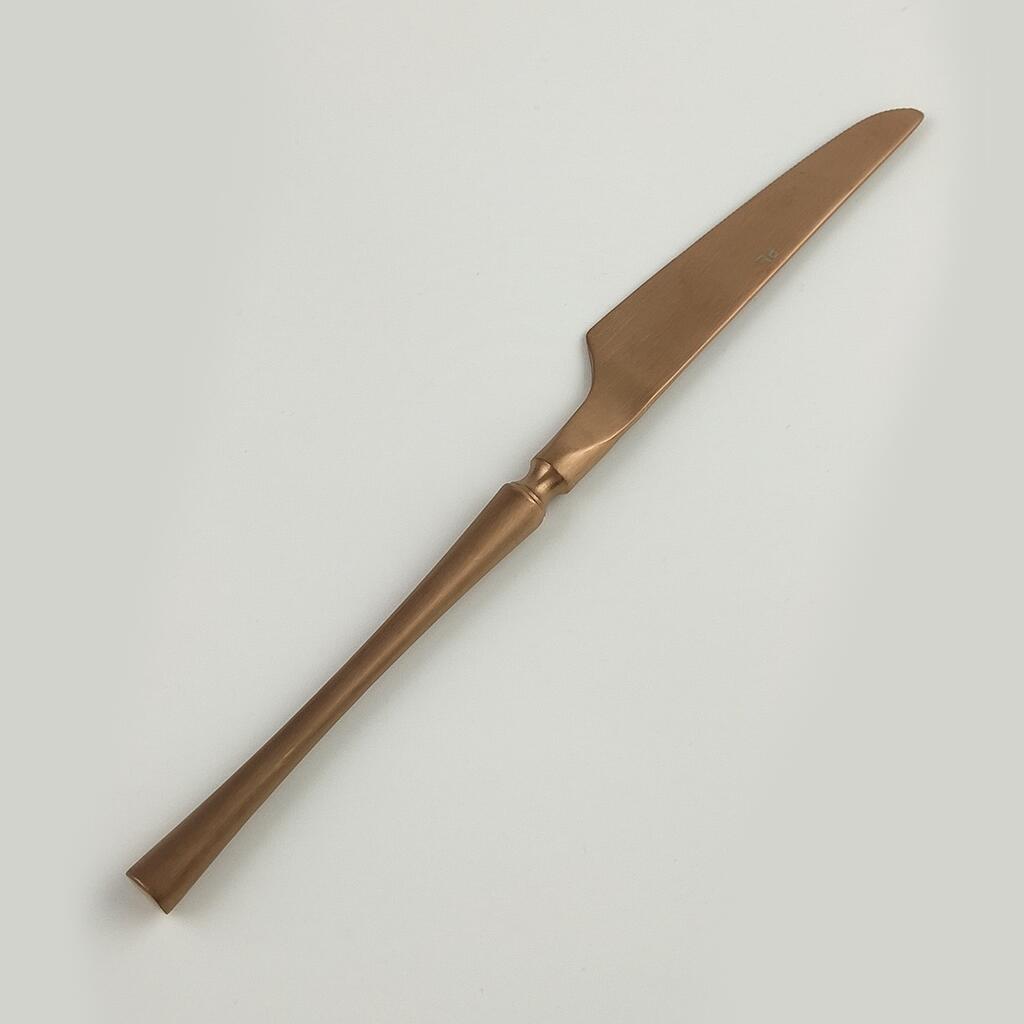 картинка Нож столовый 22,9 см матовая медь PVD 1920-Copper P.L. 