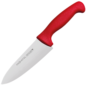картинка Нож поварской L=29/15,B=4.5см красн 