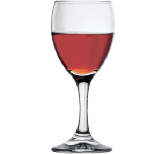 картинка Бокал для вина 255мл.D=62/65,H=169,B=1мм «Империал Ф&Д» стекло,прозр. 