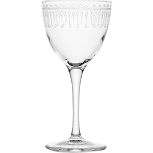 картинка Бокал для вина 155мл.D=74,H=155мм "Ник&Нора" «Новеченто Арт деко» стекло,прозр. 