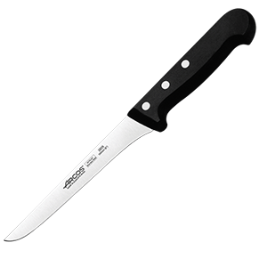 картинка Нож для обвалки мяса L=16см «Универсал» черный 