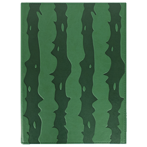 картинка Папка-меню «Арбуз» кожезам. зелен.,красный 