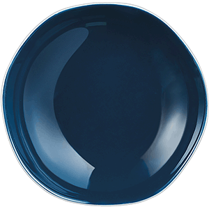 картинка Тарелка глубокая 0,6л. D=200,H=47мм «Рокалео Марин» фарфор, синий 