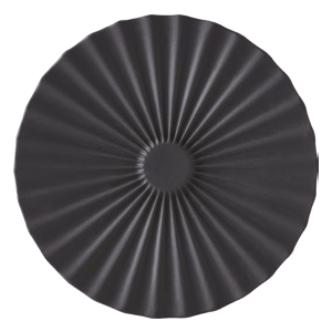 картинка Блюдце D=140,H=13мм «Пекое» керамика, черный 