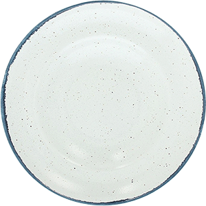 картинка Тарелка для пасты D=27см.«Органика» фарфор белый,синий 
