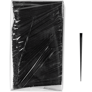 картинка Пики для канапе L=9см «Призма» [500шт] полистирол черный 