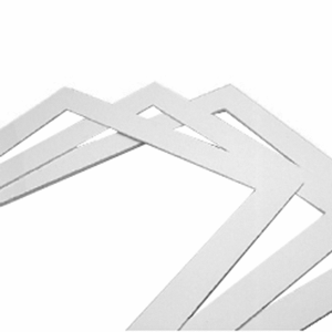 картинка Шаблон для нарезки бисквита H=0.3,L=57,B=37см пластик белый 