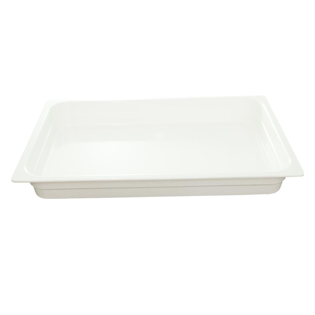 картинка Блюдо 41,7*28,2*6,5 см прямоуг. White пластик меламин 